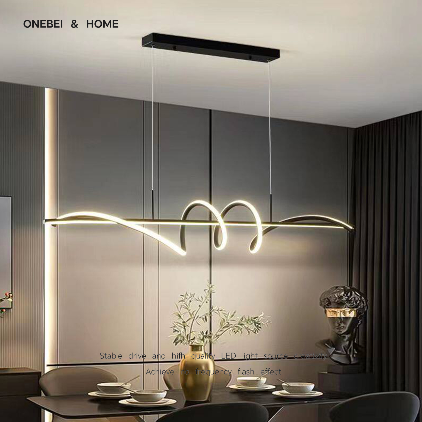 Office Technician - Lampada a Sospensione LED Moderna Rotante